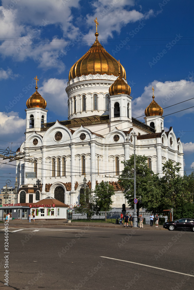 The Church of Christ the Savior. Moscow