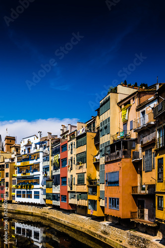 Gerone - vieux quartier - espagne photo