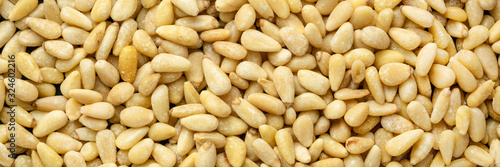 pine nuts background
