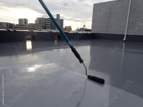 Fototapeta ウレタン防水工事