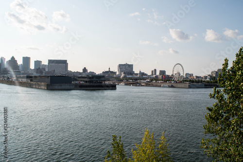 Viewpoint of the city of Montreal in Canada. photo of Montreal. City of Montreal. © TMC