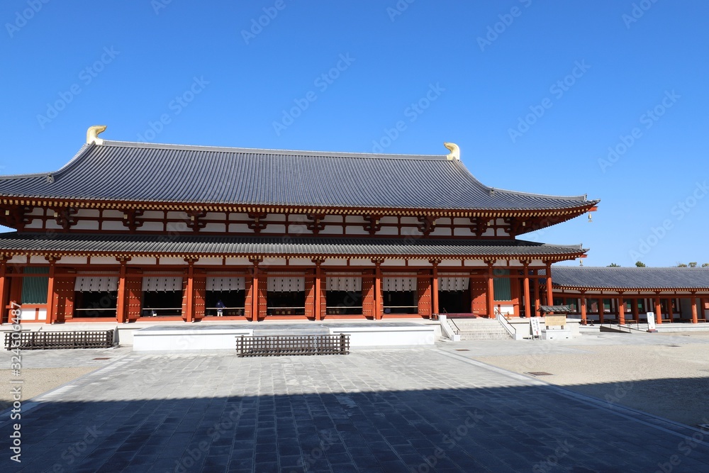 Obraz premium 薬師寺