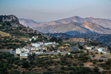 Grecka wioska położona w górach
