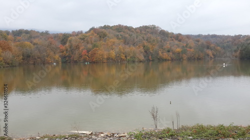 Lake and Forest Autumn