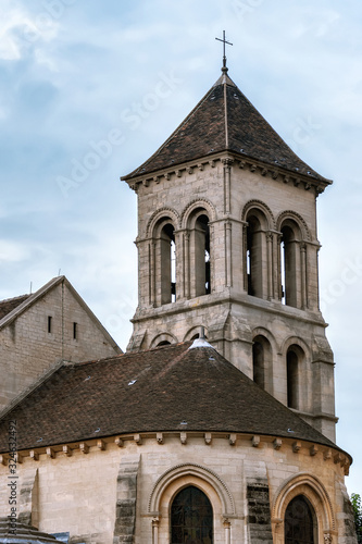 Tower with bell tower.