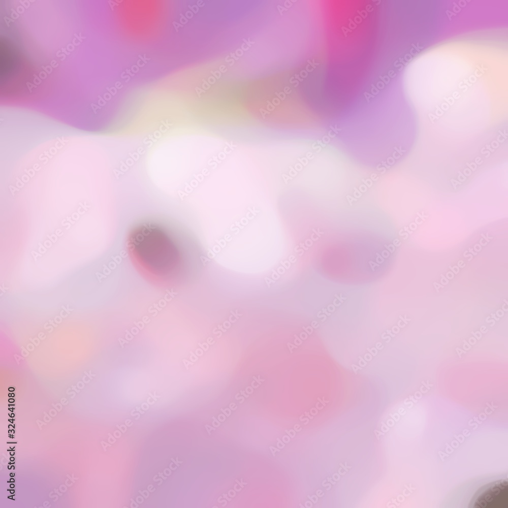 blurred iridescent square format background bokeh graphic with thistle, pale violet red and pastel violet colors and space for text or image - obrazy, fototapety, plakaty 