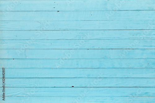 blue painted old wooden background