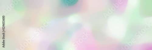 blurred bokeh landscape format background texture with light gray, misty rose and medium aqua marine colors space for text or image