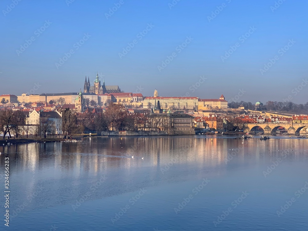 Prague Castle in Winter