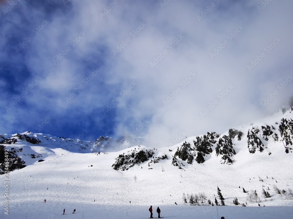 chamonix mont blanc winter mountain mountains beautiful snow vacation france europe sky sunset sunrise happy fun