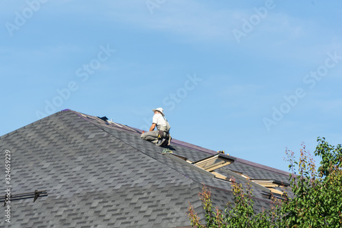 Konstfotografi The man on the roof
