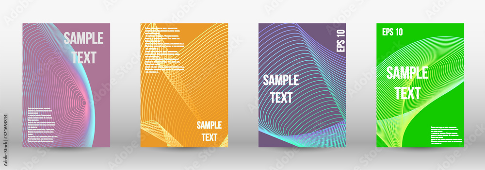 Geometric template with lines Geometric template with lines