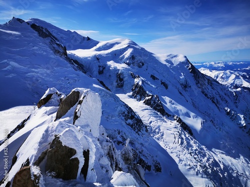 Chamonix mont blanc mountain mountains france europe fun play happy travel vacation ski snow snowboard © Jonas