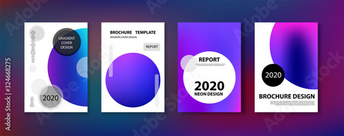 Purple, Pink, Turquoise, Blue Gradient Shiny Vector Background. 
