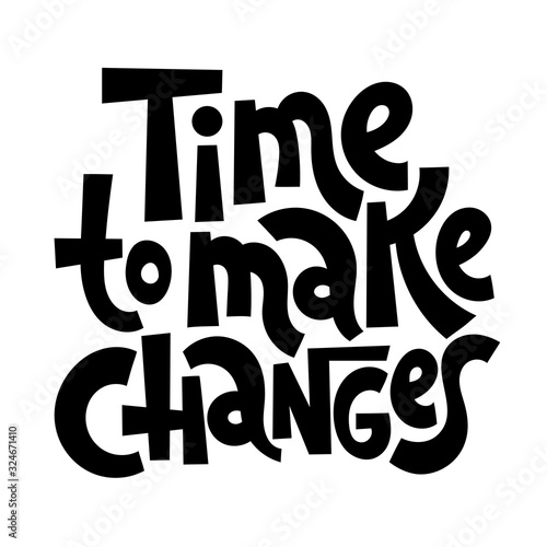Motivational lettering quote