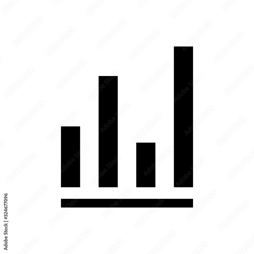 Bar chart icon. Diagram, Data Graph. Growth chart. Bar chart illustration for business and finance applications. Bar chart icon. Diagram, Data Graph. Growth chart. Bar chart illustration for business and finance applications.