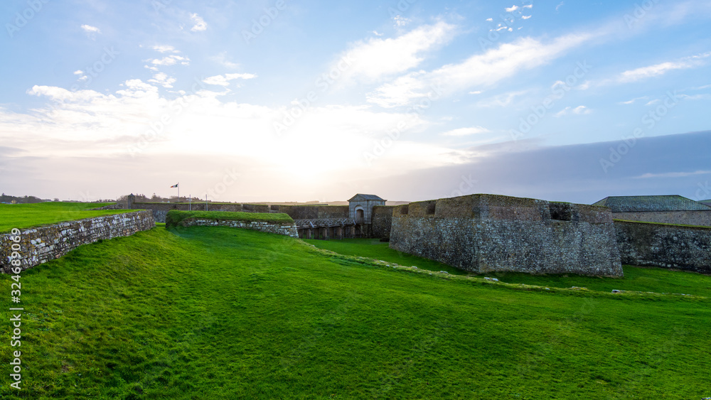 the ruins of Fort Charles near Kinsale, Ireland 
