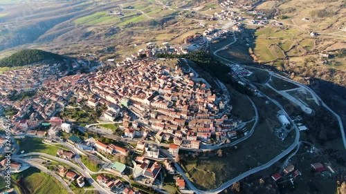 Viggiano, Potenza, Italy aerial view 4 photo