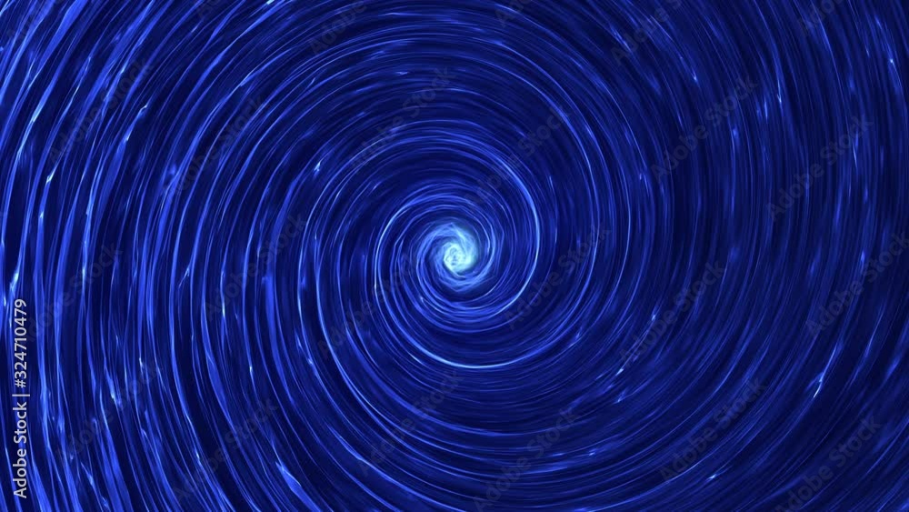 Blue abstract animated background. blue moving spiral. 3d render Blue abstract animated background. blue moving spiral. 3d render