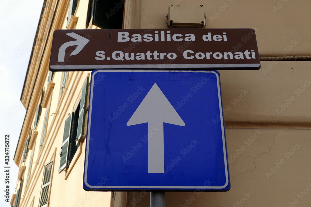 basilica dei santi quattro coronati,roma,italia basilica dei santi quattro coronati,roma,italia