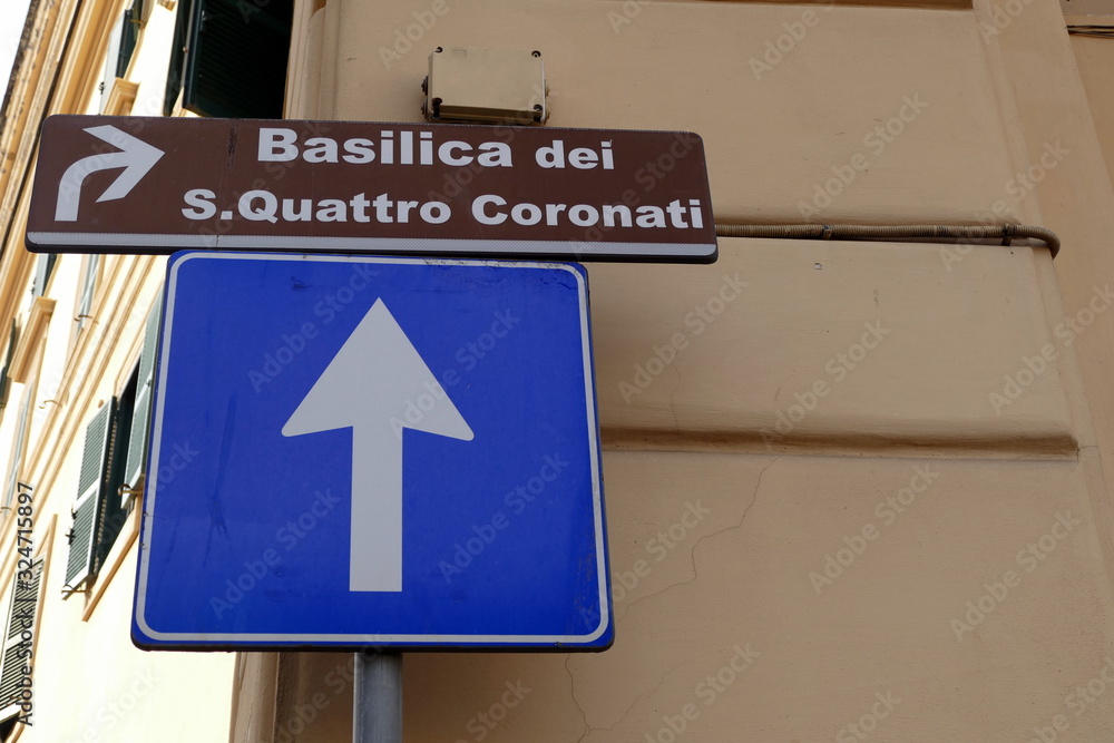 basilica dei santi quattro coronati,roma,italia basilica dei santi quattro coronati,roma,italia