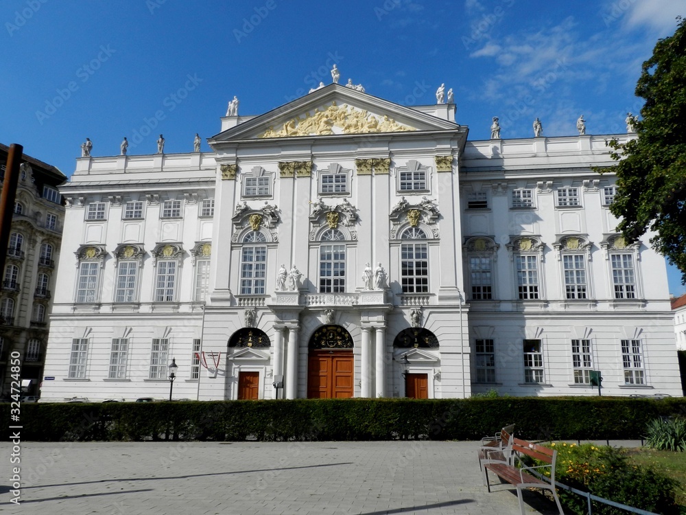 Obraz premium Vienna, Austria, Trautson Palace