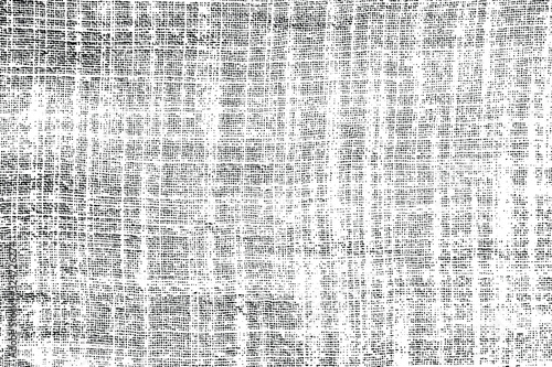 Grunge texture of natural fabric with spots, dots and grit. Overlay template. Vector illustration