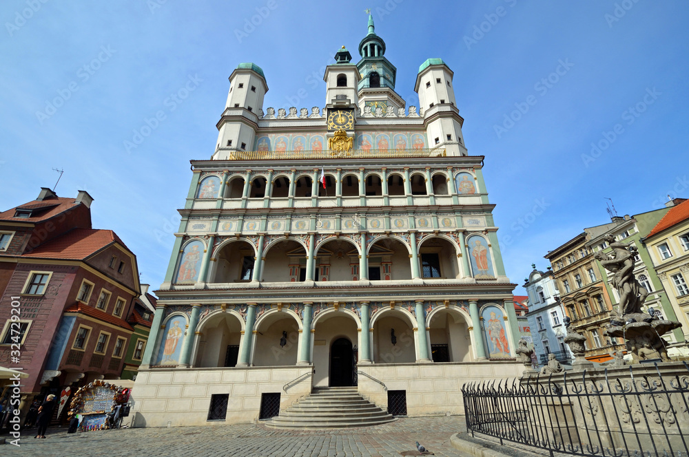 Poznan Town Hall in Poland