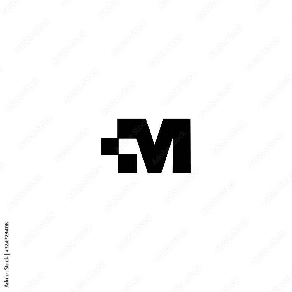 Fototapeta premium CM MC M Logo Design Vector Template