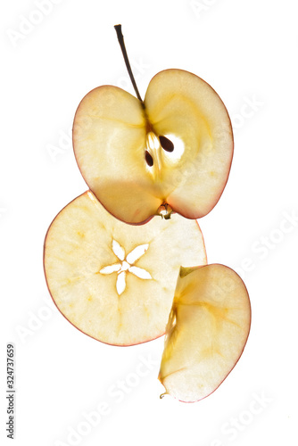 slices of apple