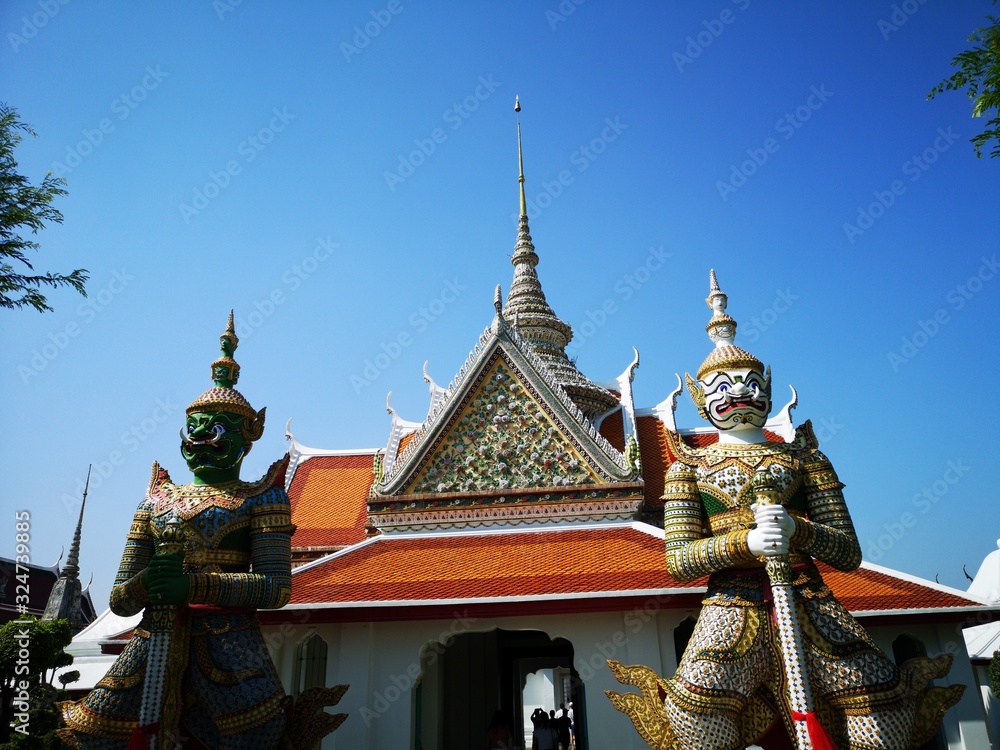 Wat Arun, Tempel der Morgenröte, Bangkok Wat Arun, Tempel der Morgenröte, Bangkok