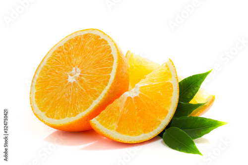 Fresh orange fruit.