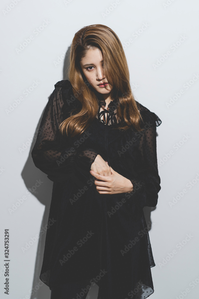 Naklejka premium 女性