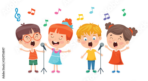 Funny Little Kids Performing Music