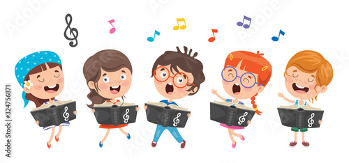 Funny Little Kids Performing Music