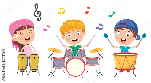 Funny Little Kids Performing Music