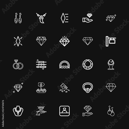 Editable 25 expensive icons for web and mobile