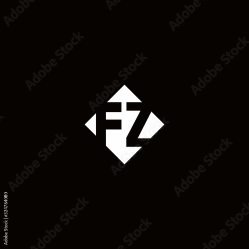 Monogram logo design with diamond square shape Free Download Monogram logo design with diamond square shape - GFXLoad