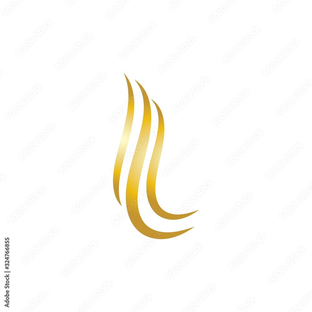 Hair icon Vector Illustration design Logo Hair icon Vector Illustration design Logo