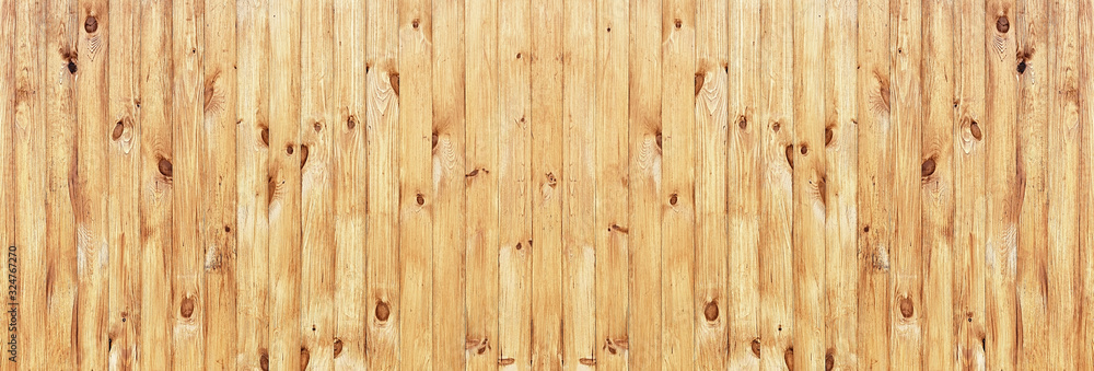 Fototapeta premium panoramic vertical pine planks decorative panel