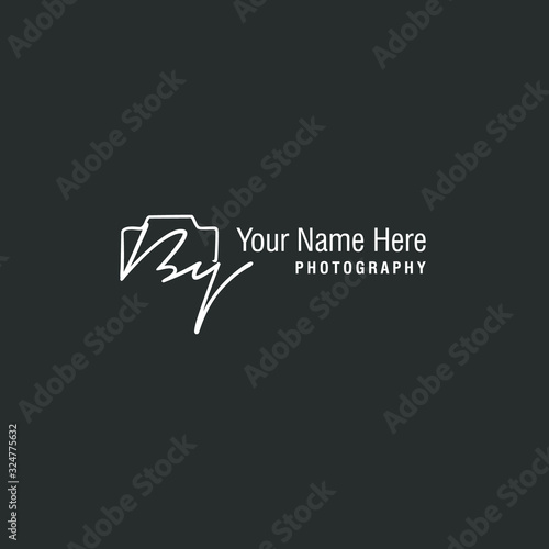 By Initial Signature Photography Logo