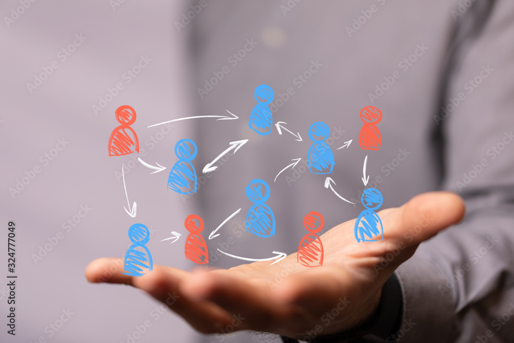 Concept of teamwork and partnership Concept of teamwork and partnership
