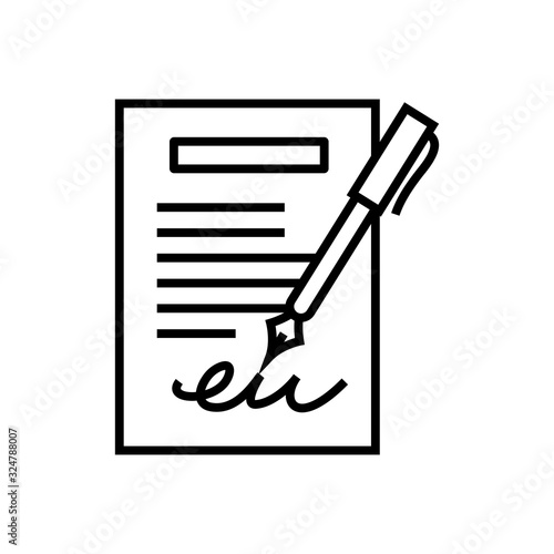 Bossature line icon, concept sign, outline vector illustration, linear symbol.