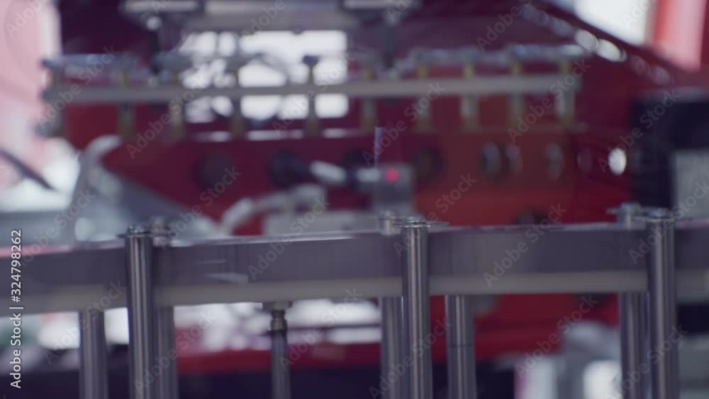 thermoplastic on an automated line produces plastic cups thermoplastic on an automated line produces plastic cups