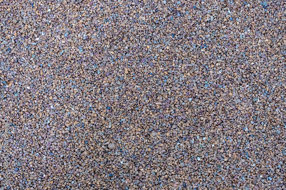 Floor coating composed of small pebbles agglutinated. Pebble floor decorative coating. Floor coating composed of small pebbles agglutinated. Pebble floor decorative coating.