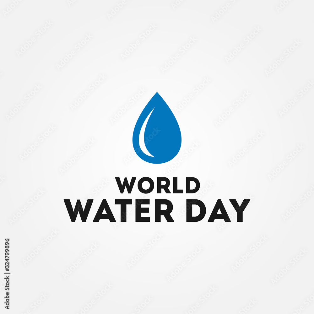 World Water Day Vector Design World Water Day Vector Design