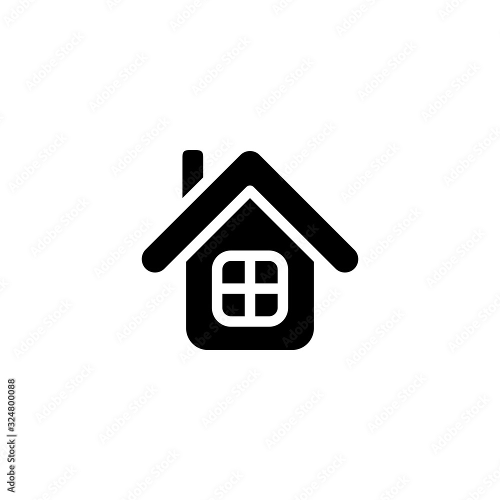 Vector illustration, home icon