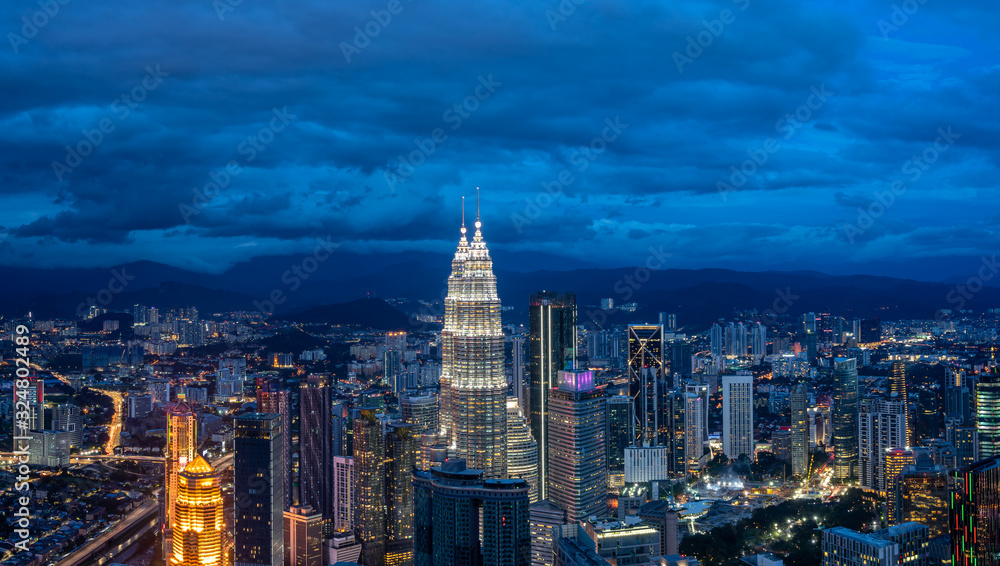 Fototapeta premium Panorama miasta