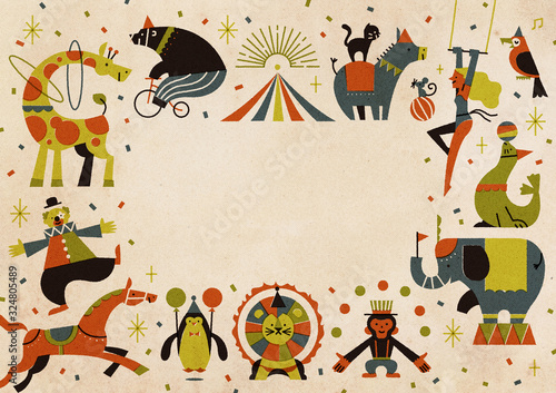 Circus animals (ID: 324805489)