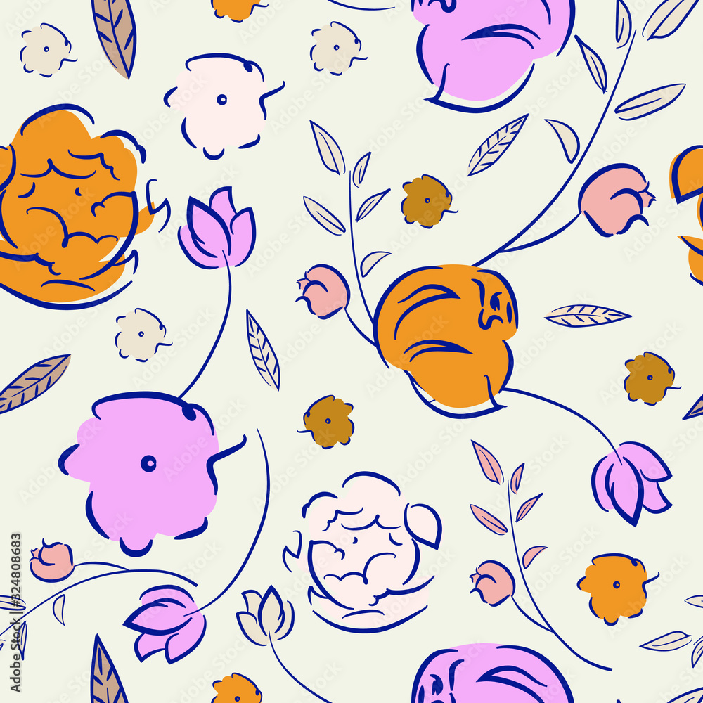Spring pattern Spring pattern